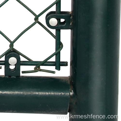 copper aluminium 4x10 chain link fence gate panel